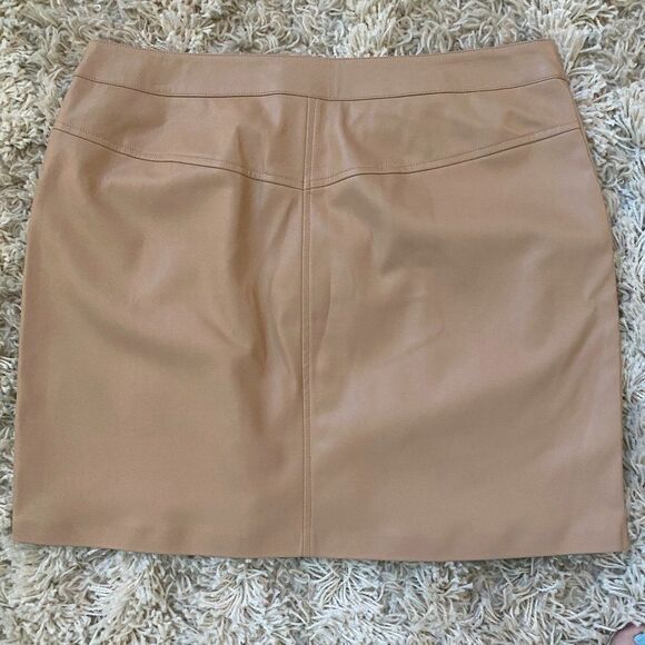 BB Dakota by Steve Madden Women's Faux Leather Too Late Skirt Y2K Size 12 NWOT - Picture 5 of 6